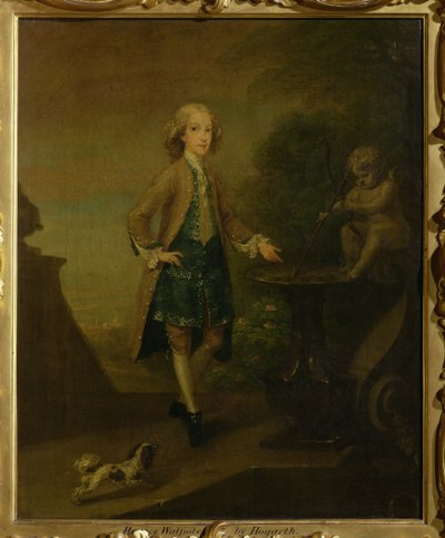 Horace Walpole, aged 10, 1727-8 by William Hogarth