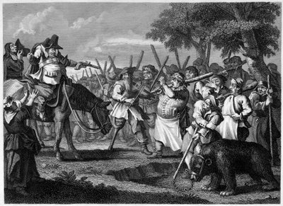 Hudibras First Adventure by William Hogarth