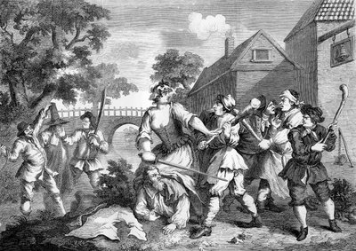 Hudibras by William Hogarth