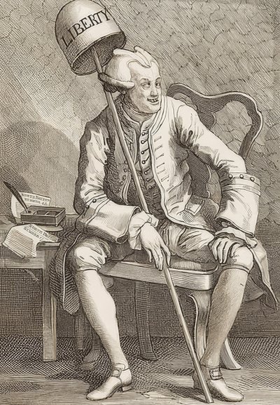 John Wilkes Esq. by William Hogarth