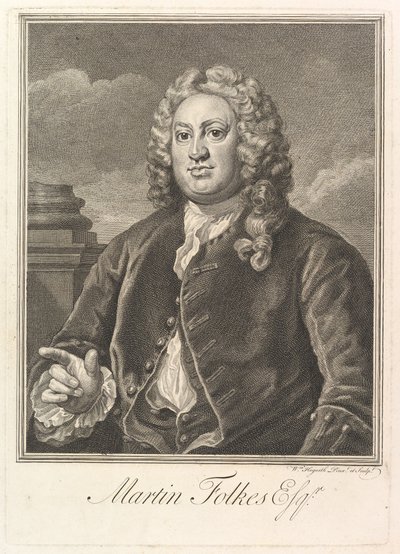 Martin Folkes by William Hogarth