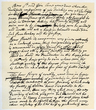 Notes by William Hogarth by William Hogarth