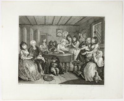 Plate six, from A Harlot