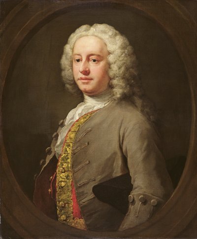 Portrait of an Unknown Man by William Hogarth
