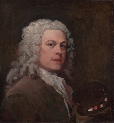 Self-Portrait, ca. 1735 by William Hogarth