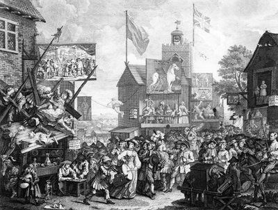 Southwark Fair by William Hogarth
