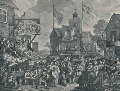 Southwark Fair by William Hogarth