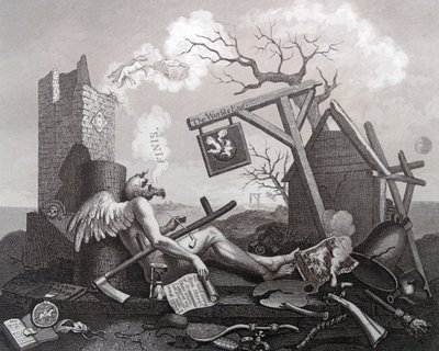 Tail-Piece, or The Bathos by William Hogarth