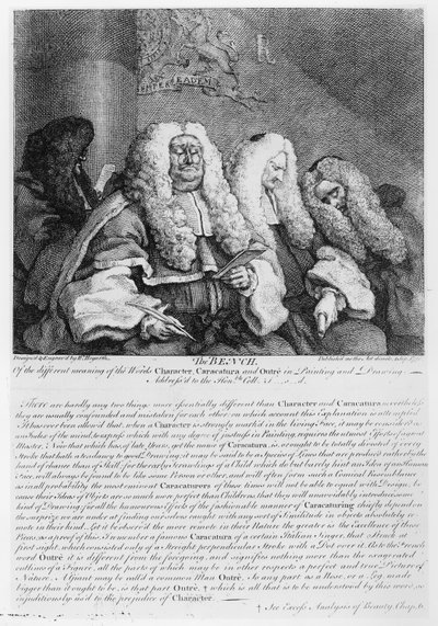 The Bench, 1758 by William Hogarth