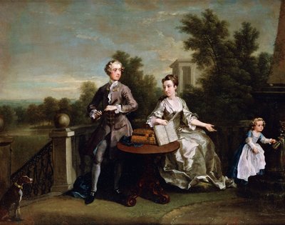 The Edwards Hamilton Family by William Hogarth