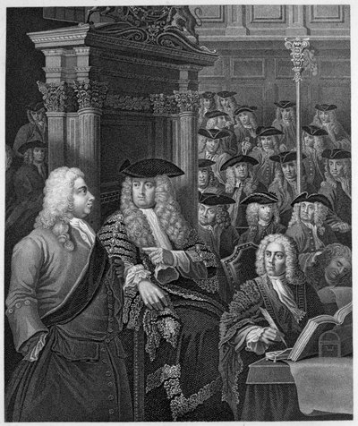 The House of Commons by William Hogarth