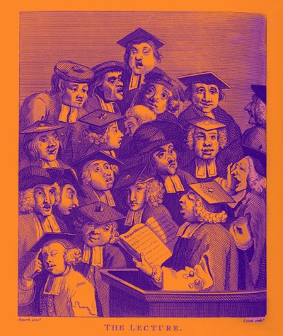 The Lecture by William Hogarth