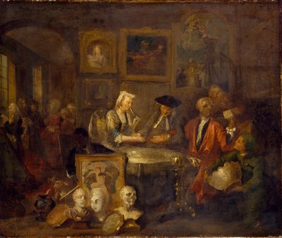 The Marriage Contract by William Hogarth