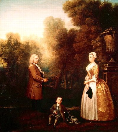 The Pascall Family by William Hogarth