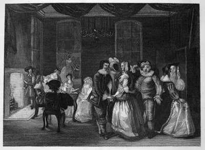 The Royal Masquerade at Somerset House by William Hogarth
