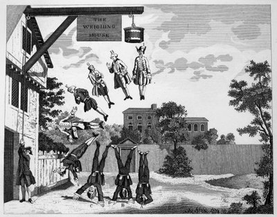 The Weighing House by William Hogarth