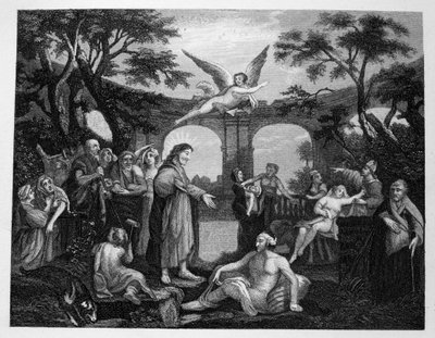 The Pool of Bethesda by William Hogarth