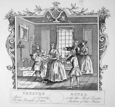 Theatre Royal by William Hogarth