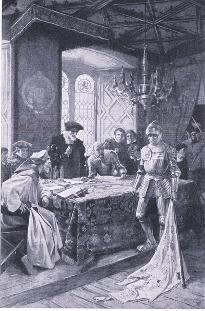 News of Flodden, September 10 by William Hole