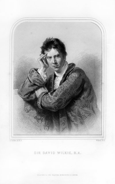 Sir David Wilkie, Scottish Painter by William Holl