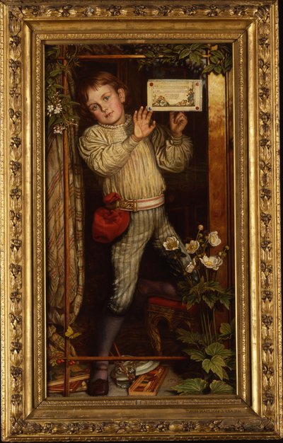 Master Hilary - The Tracer, 1886 by William Holman Hunt