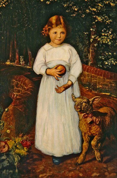 Miss Flamborough by William Holman Hunt