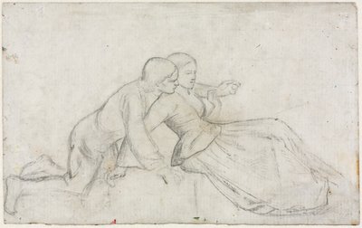 Study for The Hireling Shepherd by William Holman Hunt