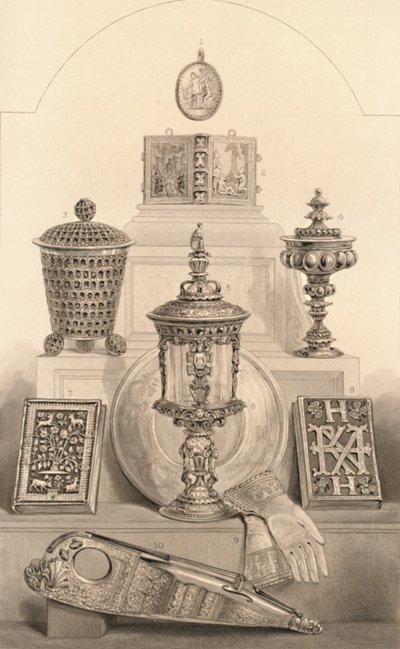 Relics Associated with Queen Elizabeth by William Home Lizars