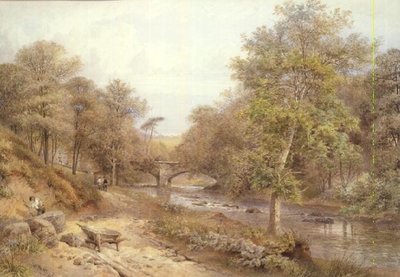 Quarrying by the River by William Hull