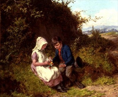 Making a Posy by William III Bromley