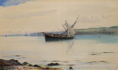 Tayport from Dundee by William J. Renny