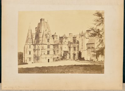 Château de Fontaine-Henri, near Caen by William J. Stillman