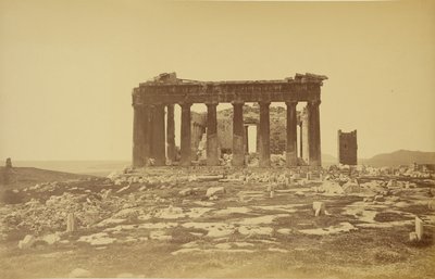 Parthenon, Eastern Face by William J. Stillman