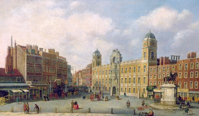 View of Northumberland House, c.1770 by William James