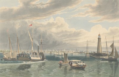 Buffalo, from Lake Erie by William James Bennett