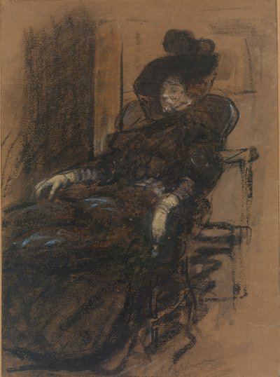 Seated Woman by William James Glackens