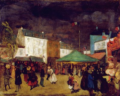 The County Fair by William James Glackens