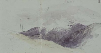 Snake Pass: Lake District by William James Linton