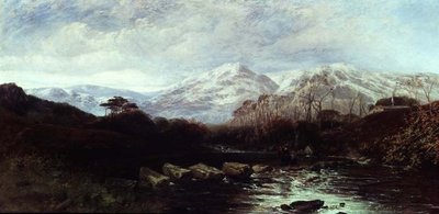 Extensive River Landscape by William James Muller