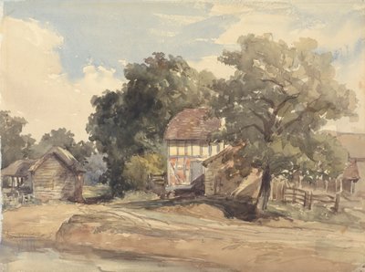 Farm Buildings by William James Muller