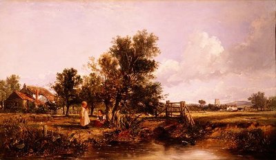 Gillingham on the Medway by William James Muller