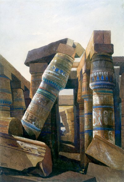 Hall of columns, Carnac by William James Muller