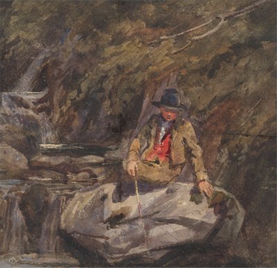 Young Fisherman by William James Muller