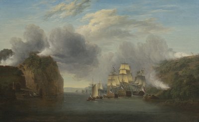 Forcing the Hudson River Passage, 1835 by William Joy