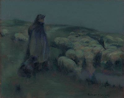 A Shepherdess by William Kennedy