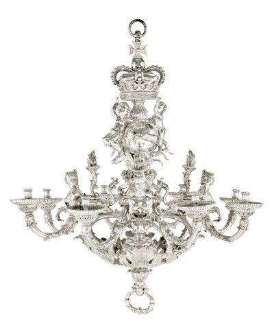 The Givenchy Royal Hanover Chandelier, 1736 by William Kent