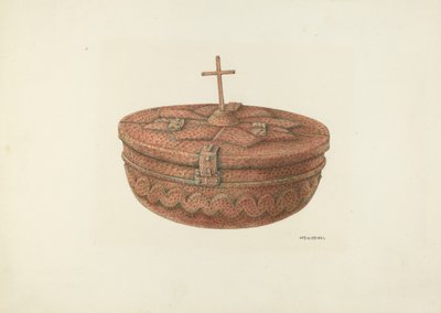 Baptismal Font, c. 1941 by William Kieckhofel