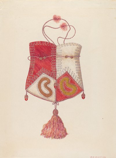 Beaded Bag by William Kieckhofel