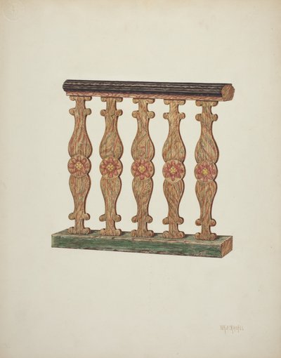 Choir Rail by William Kieckhofel