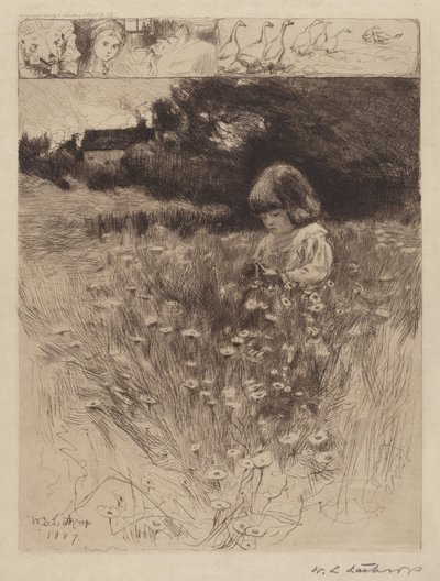 Little Red Riding Hood by William Langson Lathrop